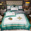 Wholesale digital fabric printed bedding set